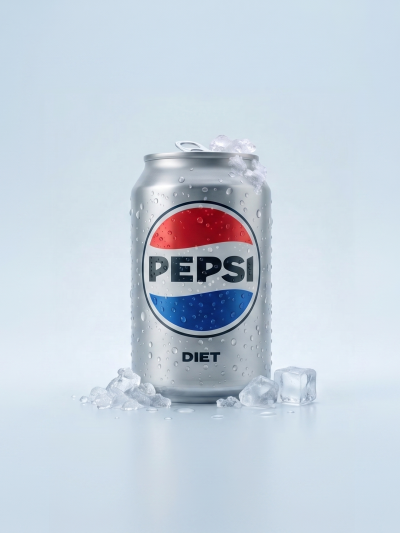 DIET PEPSI CANS